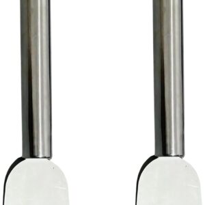 Stainless Steel Kitchen Ice Scraper, 2 Pack Multipurpose Freezer Defrosting Shovel, Portable Cleaning Spatula for Kitchen, Ice Removal
