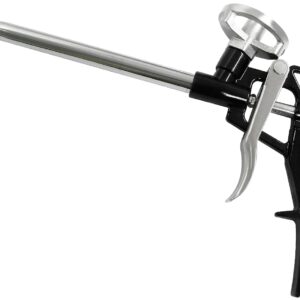1 Pcs Spray Foam Gun Heavy Duty Expanding Foam Gun Stainless Steel Sealant Application Gun for Filling Sealing Windows Gap