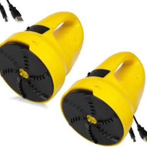 Electric Snow Ice Scraper USB Rechargeable 2-Pack - Premium Quality Automotive Portable Cordless for Car Windshield Glass Frost Removal, Defrosting Deicing Cleaning Tool