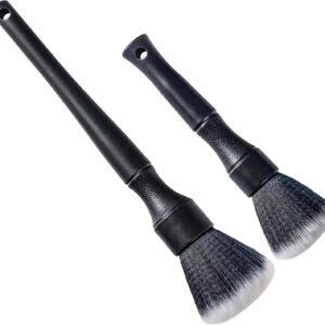 Ultra-Soft Car Detailing Brush Set, Scratch-Free Cleaning Brushes for Interior and Exterior, Air Vents, Dashboard, Wheels, Engine Bay, and Leather Surfaces