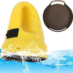 Electric Ice Snow Scraper for Car, USB Charging Car Deicer Electric with 3000mAh Battery, Time-Saving, Fast Deicing to Remove Car Window Windshield Frost, Ice, Snow (Yellow)
